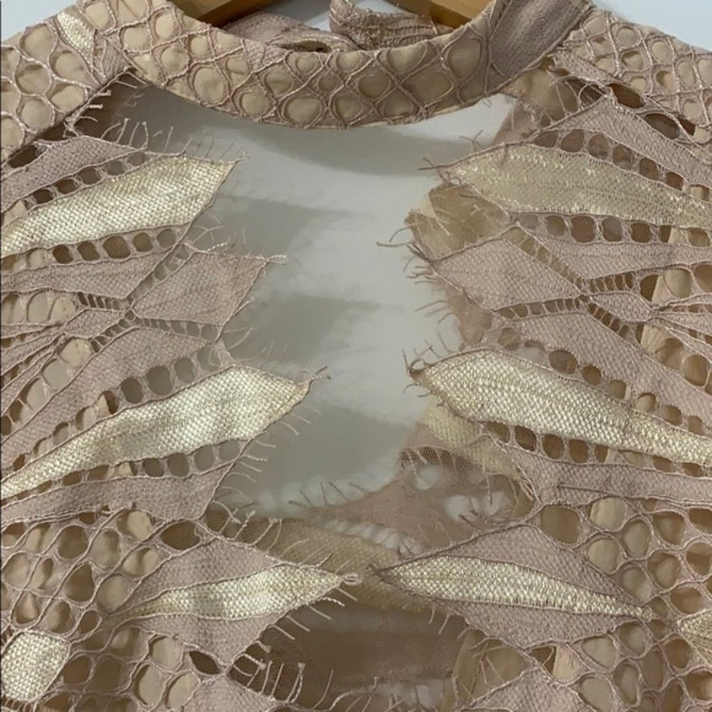 FREE PEOPLE Women Deco Lace Mini Combo Dress | Size 4 NWOT - Picture 15 of 15